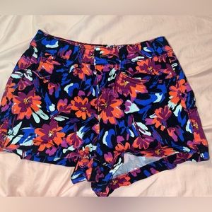 Target flowery shorts.
